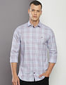 Tommy Hilfiger Glen Check Stretch Slim Fit Shirt