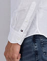 Tommy Hilfiger Striped Slim Fit Plain Woven Shirt