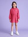 U.S. Polo Assn. Kids Girls Flared Polo Dress
