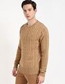 Tommy Hilfiger Cable-Knit Regular-Fit Cotton Sweater