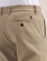 U.S. Polo Assn. Austin Slim Fit Solid Trousers