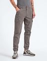 Flying Machine Mid Rise Solid Cargo Utility Trousers