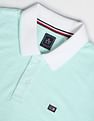 Arrow Sports Contrast Collar Cotton Polo Shirt