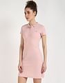 Tommy Hilfiger Cotton Polo Collar T-Shirt Dress