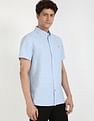Tommy Hilfiger Solid Regular-Fit Linen Shirt