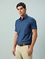 Arrow Liberty Classic Regular Fit Graph Checked Shirt