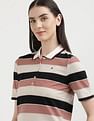 Tommy Hilfiger Regular Fit Horizontal Striped Polo Shirt