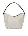 Calvin Klein Monogram Prism Hobo Bag