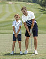 U.S. Polo Assn. Kids Boys Vertical Striped Regular Fit Polo Shirt