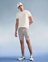USPA Active Heathered Slim Fit Active Shorts