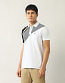 Arrow Sport Colourblocked Regular Fit Polo Shirt