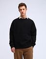 Flying Machine Solid Oversized Fit Sweatshirt