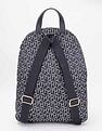 Tommy Hilfiger Logo Blue Polyester Backpack