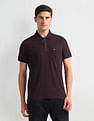 Arrow Sports Solid Chest Pocket Polo Shirt