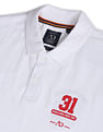 AD by Arvind Solid Sporty Polo Shirt
