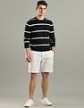 Tommy Hilfiger Striped Regular-Fit Cotton Sweater