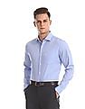 USPA Tailored French Placket Solid Shirt