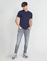 Flying Machine Stone Wash Slim Tapered Fit Jeans
