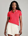 Tommy Hilfiger Solid Slim Fit Cotton Polo Shirt