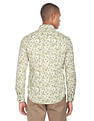Flying Machine Abstract Print Cotton Shirt