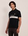 U.S. Polo Assn. Horizontal Striped Cotton Polo Shirt
