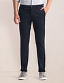 U.S. Polo Assn. Geometric Print Slim Twill Trousers