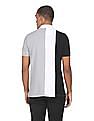 U.S. Polo Assn. Men Multi Colour Embroidered Logo Striped Polo Shirt