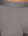 Calvin Klein Underwear Men Stone Grey Low Rise Silk Knit Solid Trunks