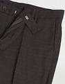 Arrow Tailored Regular Fit Solid Formal Trousers