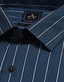 Arrow Vertical Striped Manhattan Slim Fit Shirt