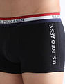 U.S. Polo Assn. Solid Antibacterial ET002 Trunks - Pack Of 2