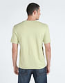Calvin Klein Recycled Cotton Box Stripe Logo T-Shirt
