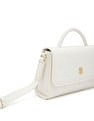 Tommy Hilfiger Textured White PU Sling Bag