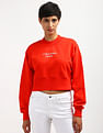 Calvin Klein Stacked Logo Crew Neck Sweatshirt