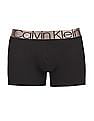 Calvin Klein Underwear Men Black Mid Rise Solid Trunks