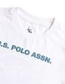 U.S. Polo Assn. Kids Boys Graphic Printed Regular Fit T-Shirt