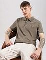 Calvin Klein Jeans Solid Regular Fit Cotton Polo Shirt