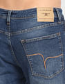 Flying Machine Mankle Relax Tapered Fit High Rise Jeans
