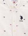 U.S. Polo Assn. Kids Boys Flag Print Shirt