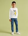 U.S. Polo Assn. Kids Boys Pure Cotton Regular T-shirt