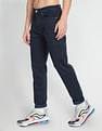 Flying Machine Slash Slim Tapered Fit Mid Rise Jeans