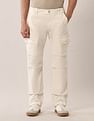 U.S. Polo Assn. Denim Co. Mid Rise Straight Fit Twill Cargos
