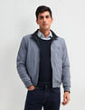 Arrow Sport Reversible Regular Fit Bomber Jacket