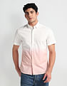 Arrow Sports Short Sleeve Ombre Shirt