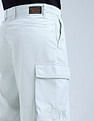 Flying Machine Mid Rise Relaxed Tapered Fit Cargos