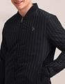 U.S. Polo Assn. Regular Fit Striped Bomber Jacket