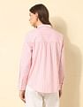 U.S. Polo Assn. Women Regular Fit Vertical Striped Shirt
