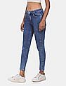 Flying Machine Women Veronica Skinny Fit Acid Wash Jeans