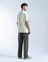 Flying Machine Cobain Loose Fit Mid Rise Chinos