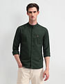 U.S. Polo Assn. Denim Co. Slim Fit Solid Shirt
